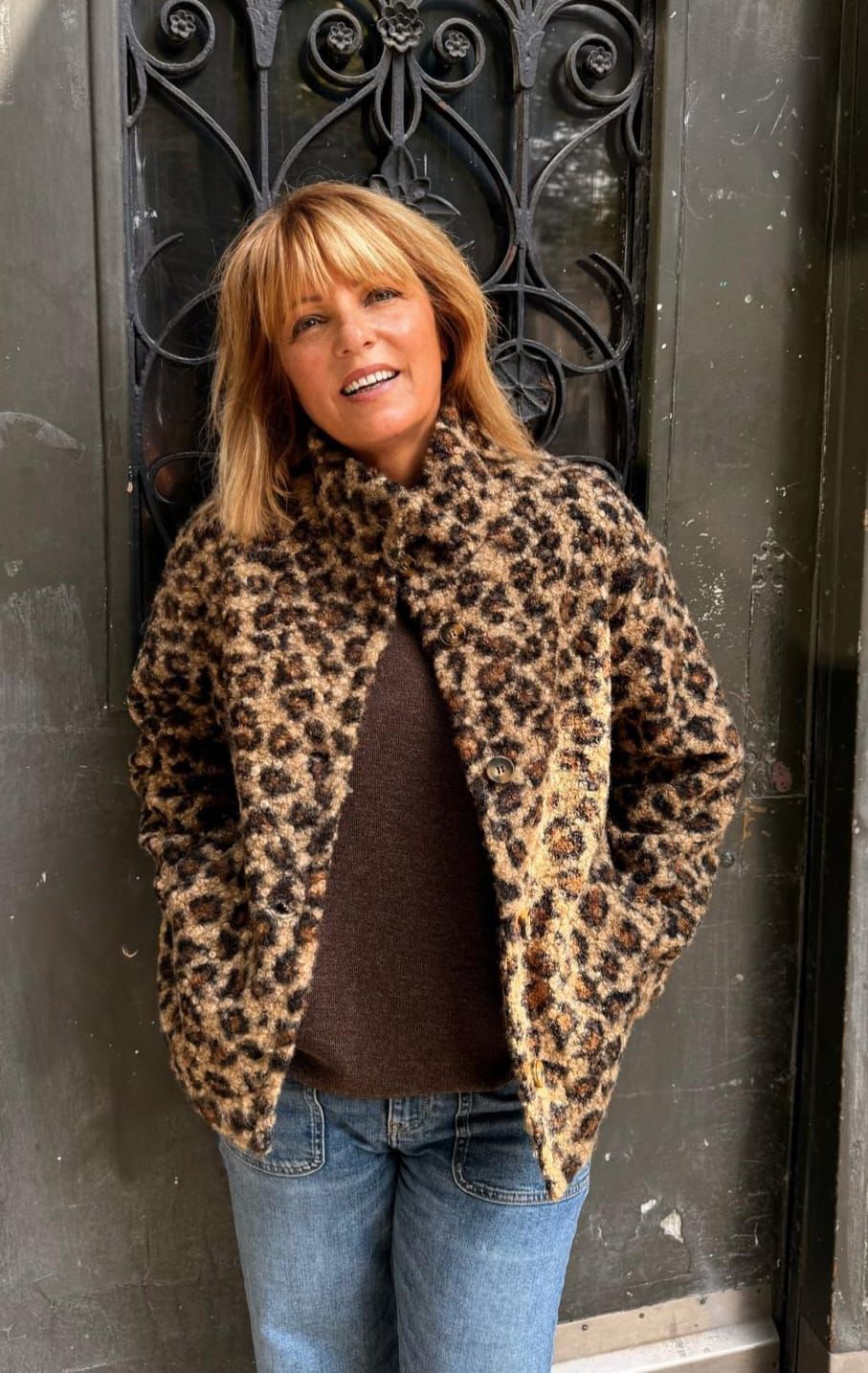 Veste imprimée Léopard 🐆