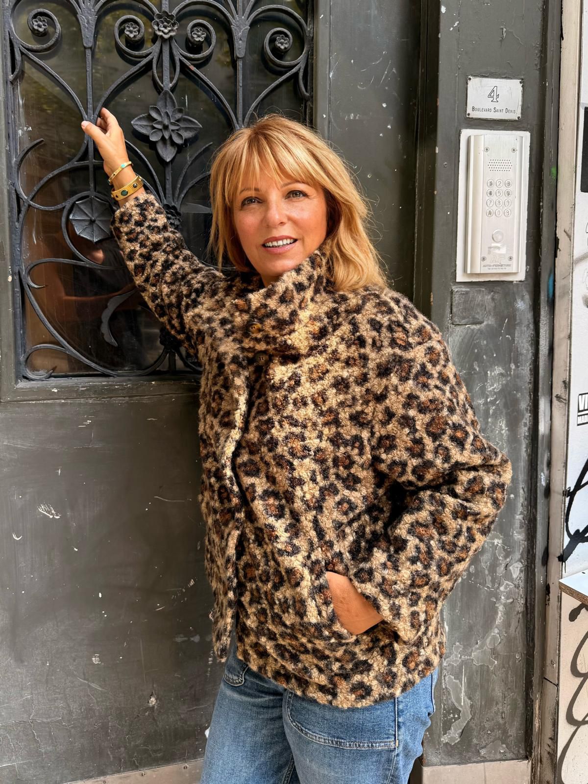 Veste imprimée Léopard 🐆